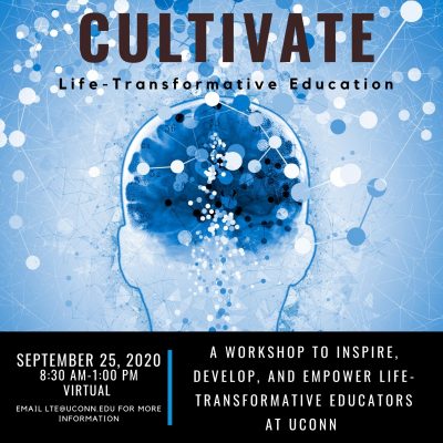 Cultivate flier for September 25, 2020 event